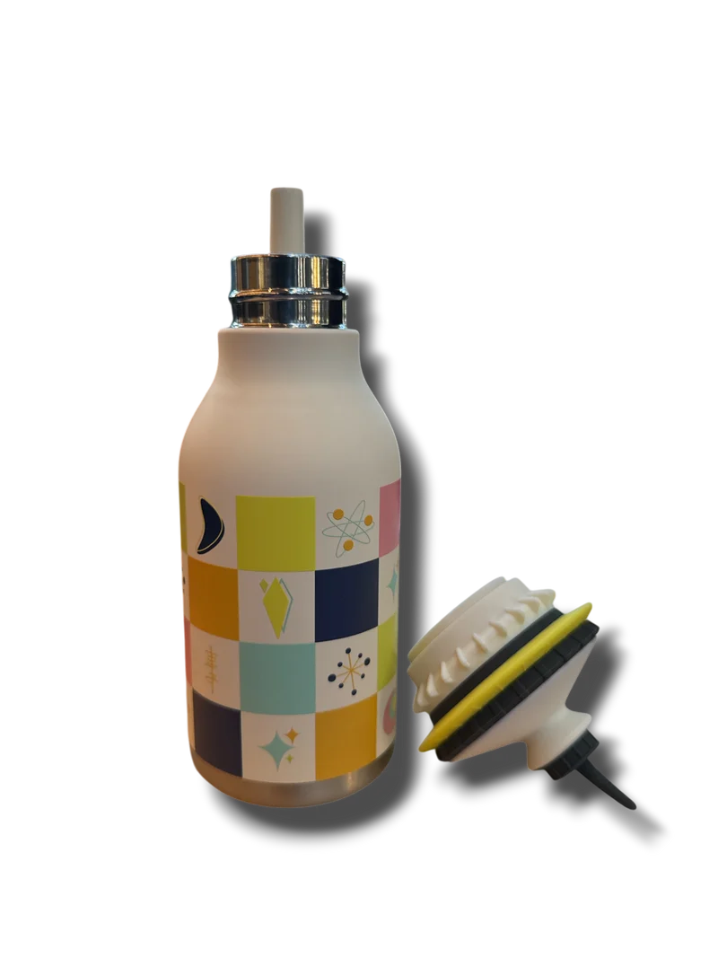 Retro Space Needle Water Bottle