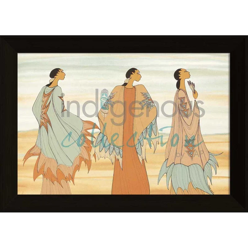 Going To The Dance Wall Art by Maxine Noel | Indigenous Art Print Canada