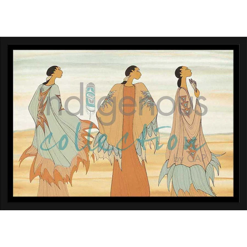 Going To The Dance Wall Art by Maxine Noel | Indigenous Art Print Canada