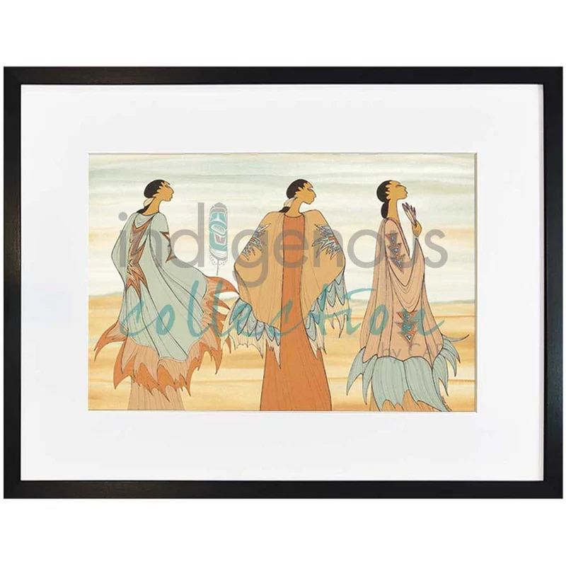 Going To The Dance Wall Art by Maxine Noel | Indigenous Art Print Canada