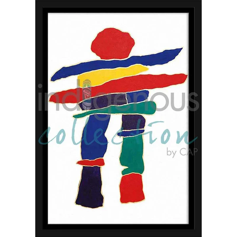 The Landmark Wall Art by Dawn Oman | Indigenous Art Print Canada