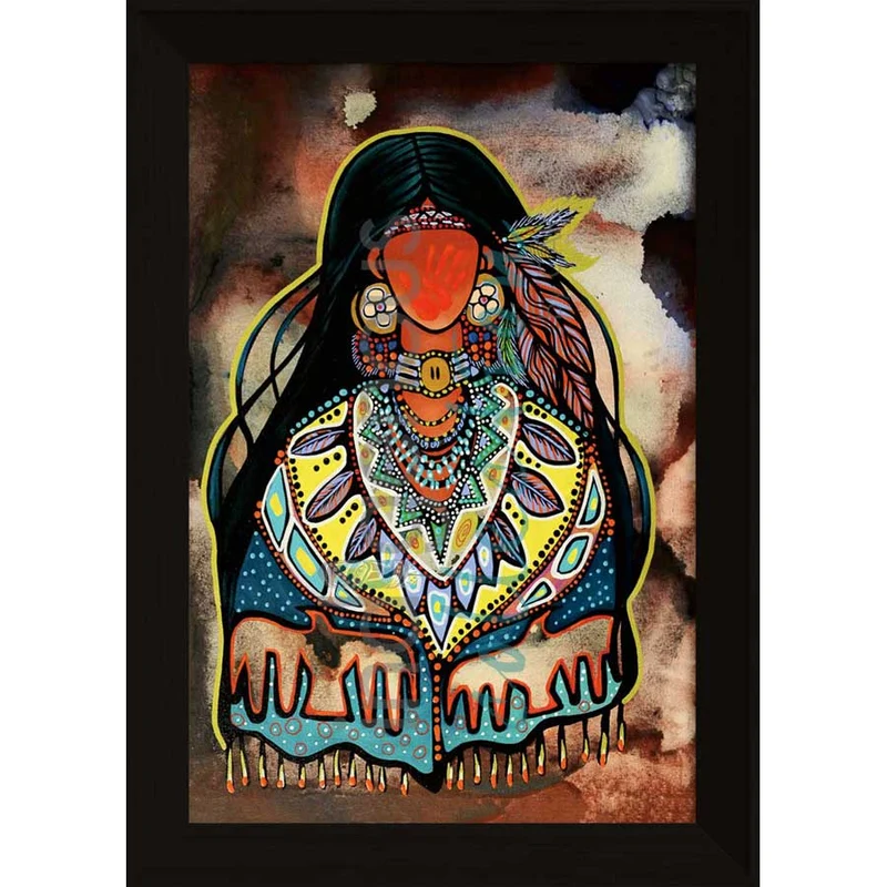 Thunderbird Woman Wall Art by Jackie Traverse | Indigenous Art Print Canada