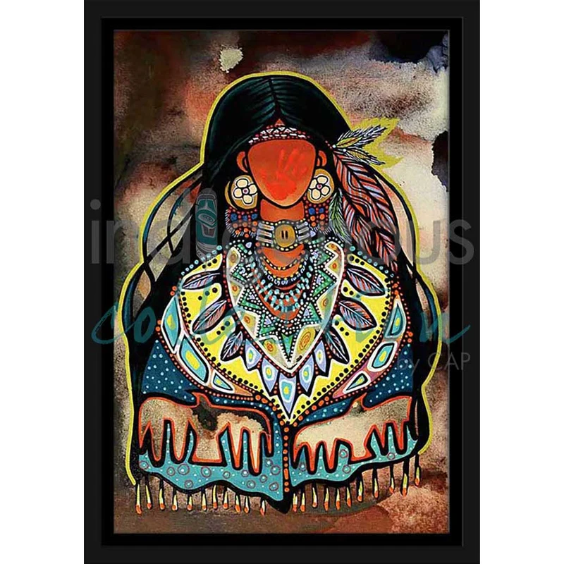 Thunderbird Woman Wall Art by Jackie Traverse | Indigenous Art Print Canada