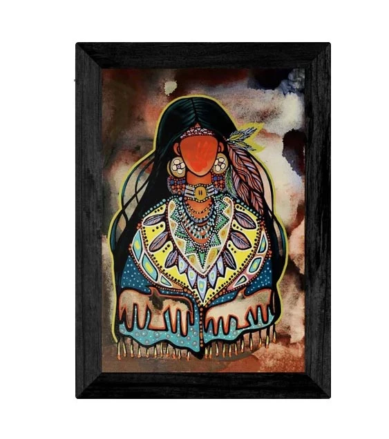 Thunderbird Woman Wall Art by Jackie Traverse | Indigenous Art Print Canada