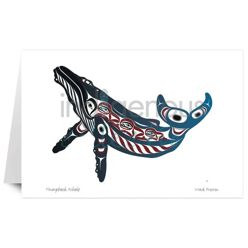 "Humpback Whale" Wall Art, artwork by Indigenous artist Mark Preston