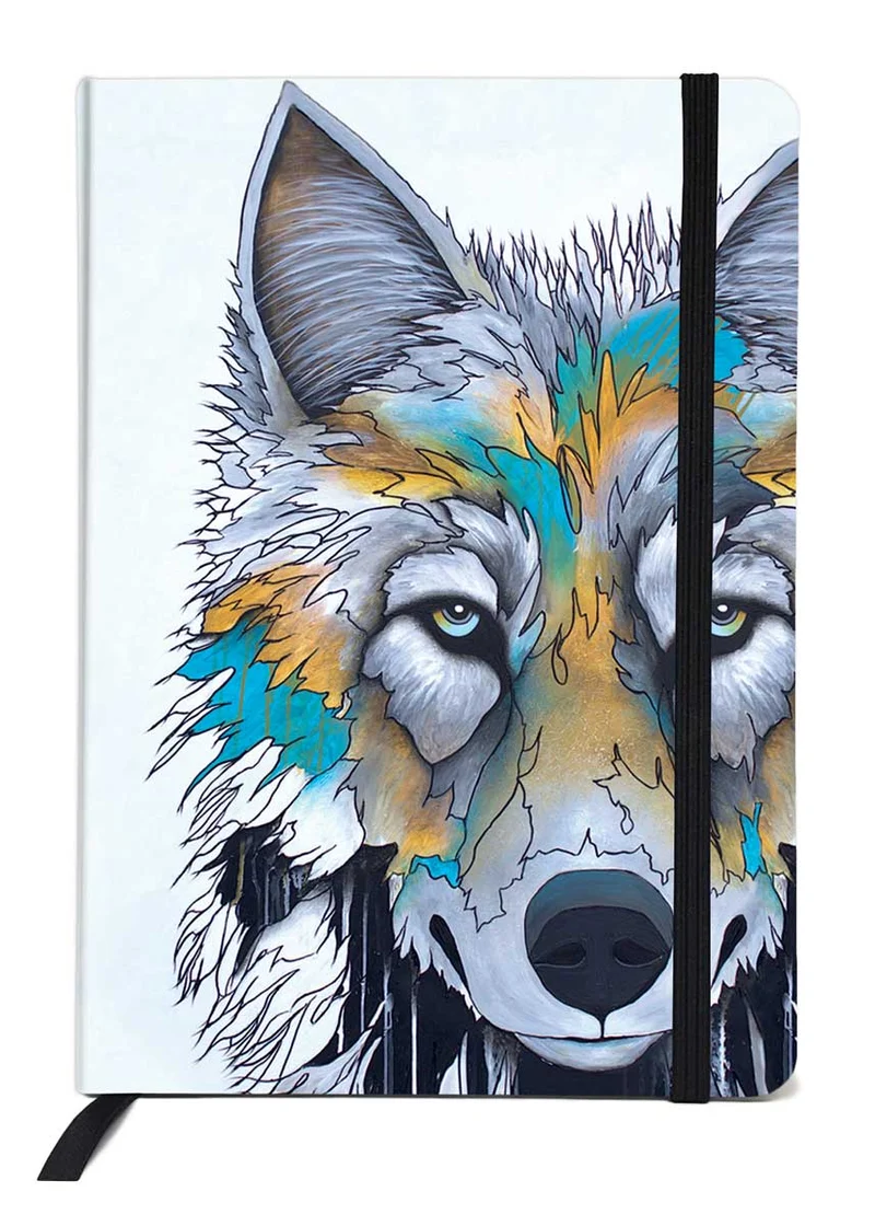 "Alpha" Lined Journal by Indigenous Artist, Micqaela Jones - temporarily out of stock, available by pre-order