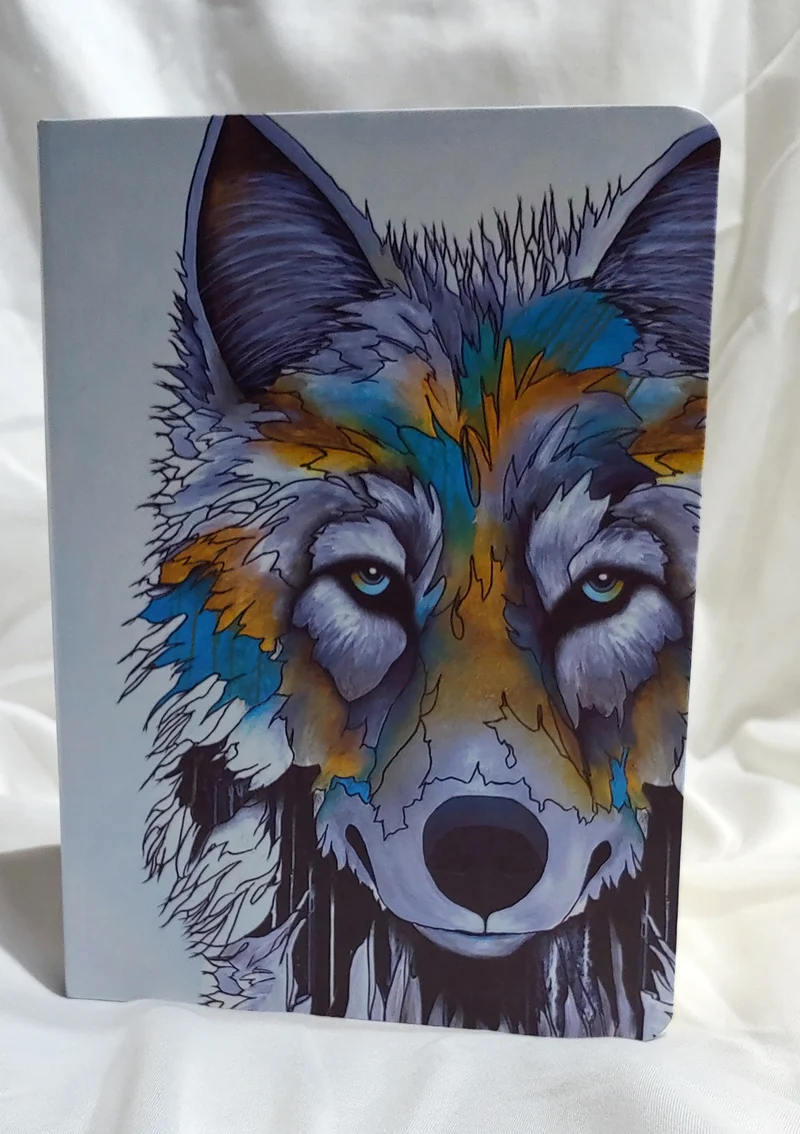 "Alpha" Lined Journal by Indigenous Artist, Micqaela Jones - temporarily out of stock, available by pre-order