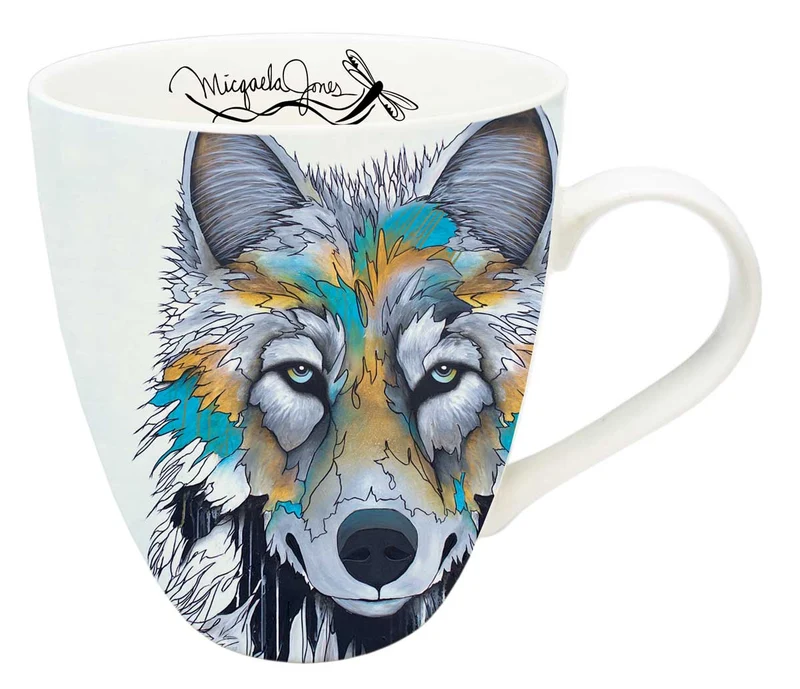 "Alpha" 18 oz Mug by Indigenous Artist, Micqaela Jones