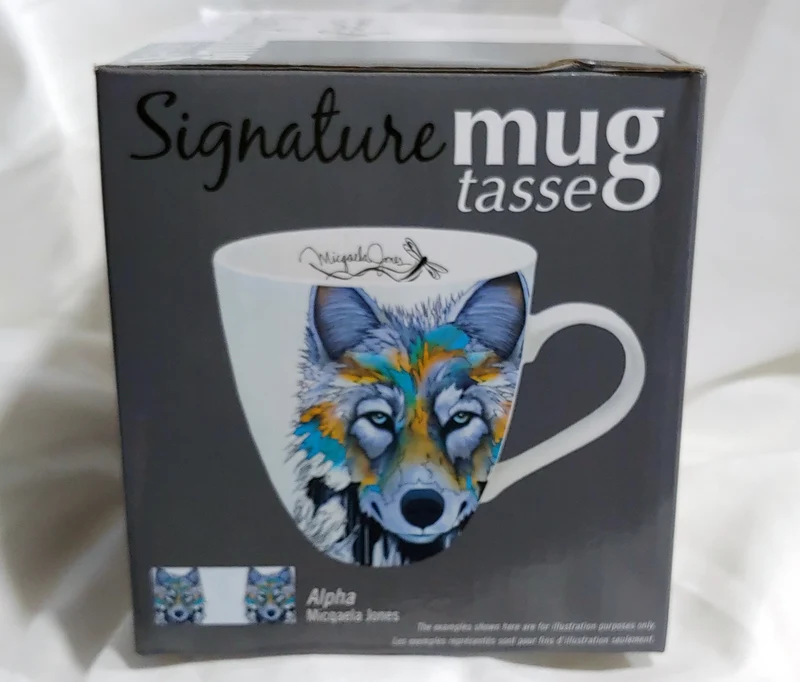 "Alpha" 18 oz Mug by Indigenous Artist, Micqaela Jones