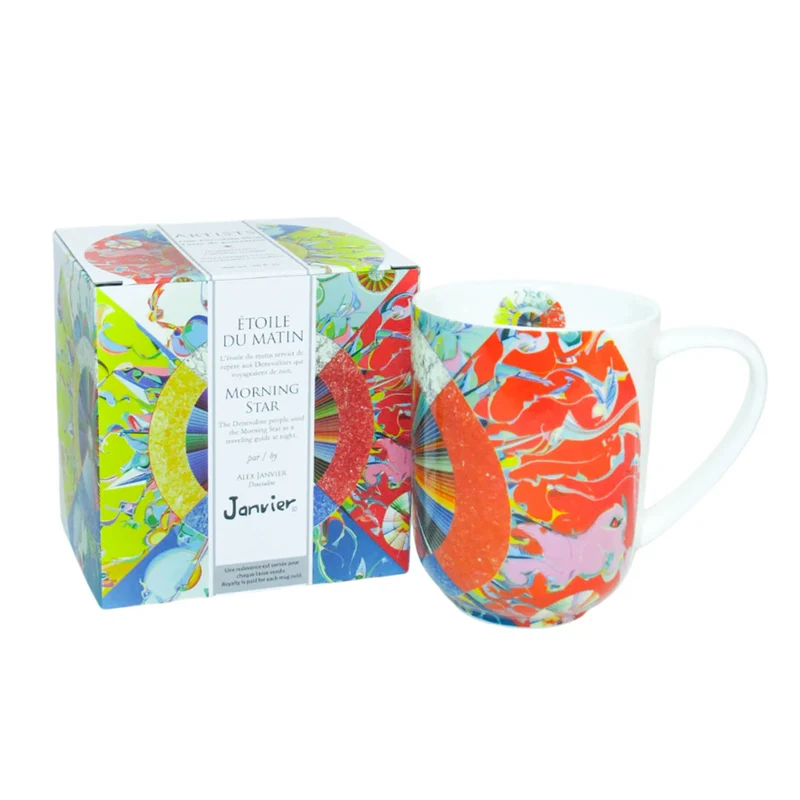 "Morning Star" 16 oz mug by Alex Janvier