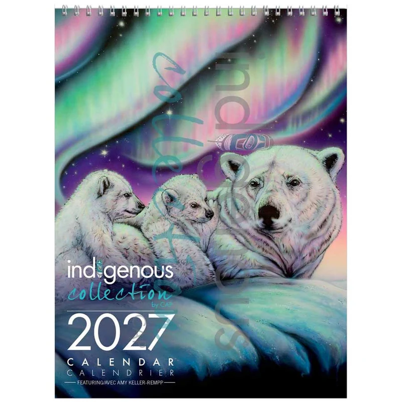 2027 Wall Calendar by Indigenous artist Amy Keller-Rempp