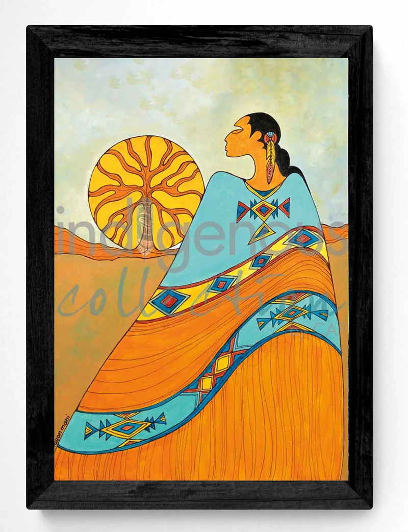 Tree of Life Wall Art by Maxine Noel | Indigenous Art Print Canada