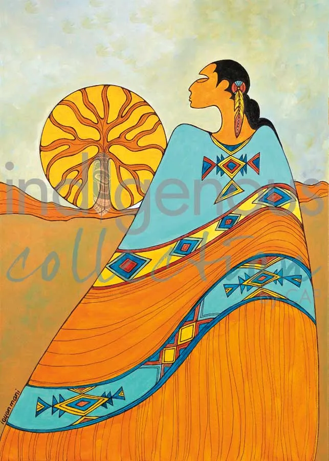 Tree of Life Wall Art by Maxine Noel | Indigenous Art Print Canada