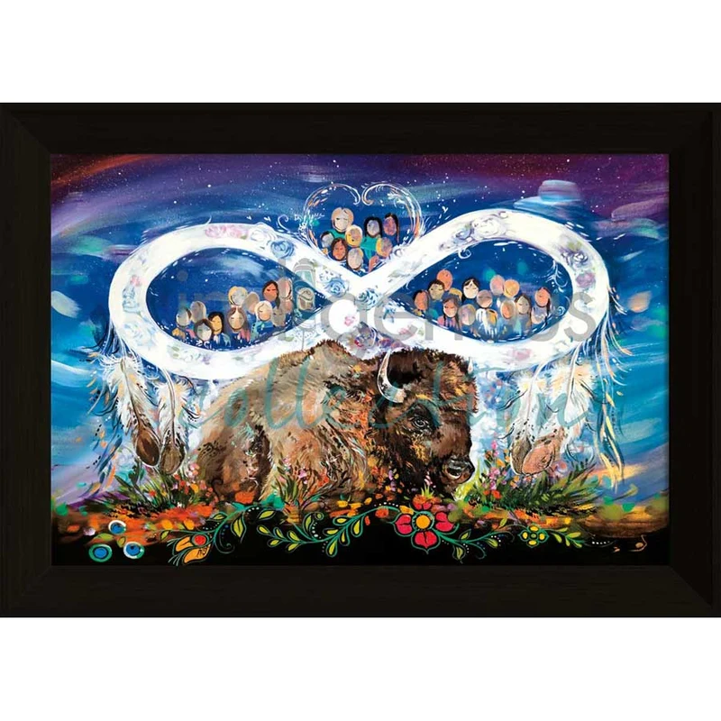"Métis People" Wall Art by Métis artist Carla Joseph