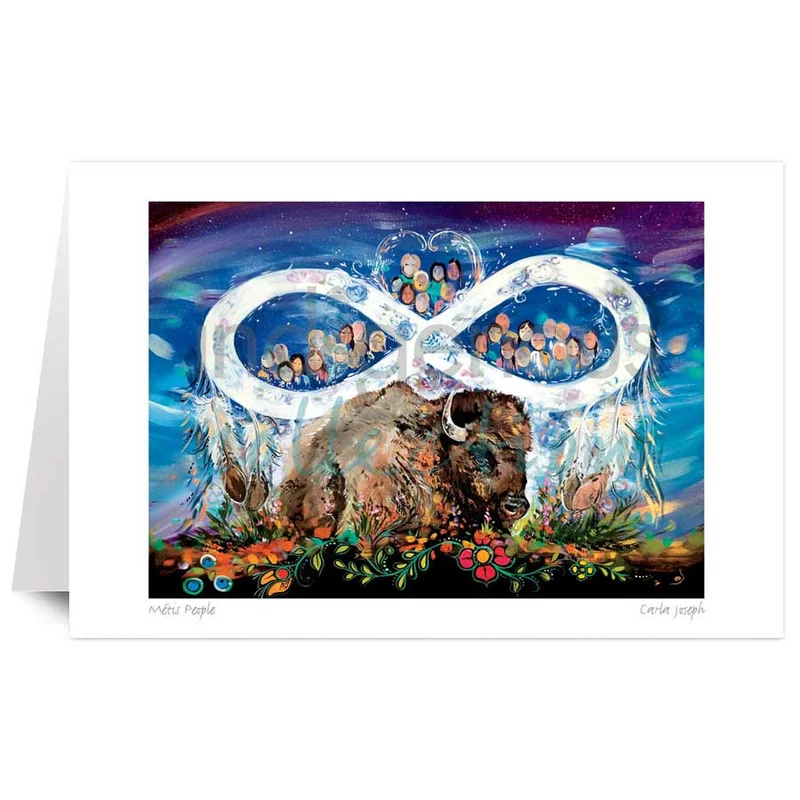 "Métis People" Wall Art by Métis artist Carla Joseph
