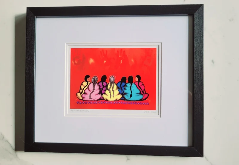 "The Sacredness of Women" Wall Art by Cree/Ojibway artist Simone McLeod
