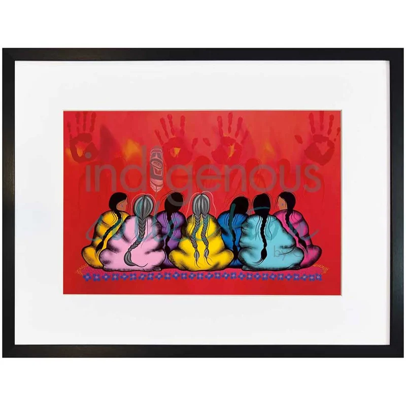 "The Sacredness of Women" Wall Art by Cree/Ojibway artist Simone McLeod