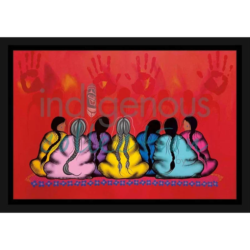 "The Sacredness of Women" Wall Art by Cree/Ojibway artist Simone McLeod
