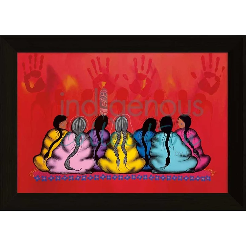 "The Sacredness of Women" Wall Art by Cree/Ojibway artist Simone McLeod