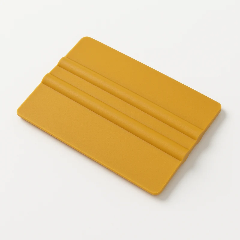 Lidco RC-4 Gold Nylon Squeegee, 4″ Firm Flex