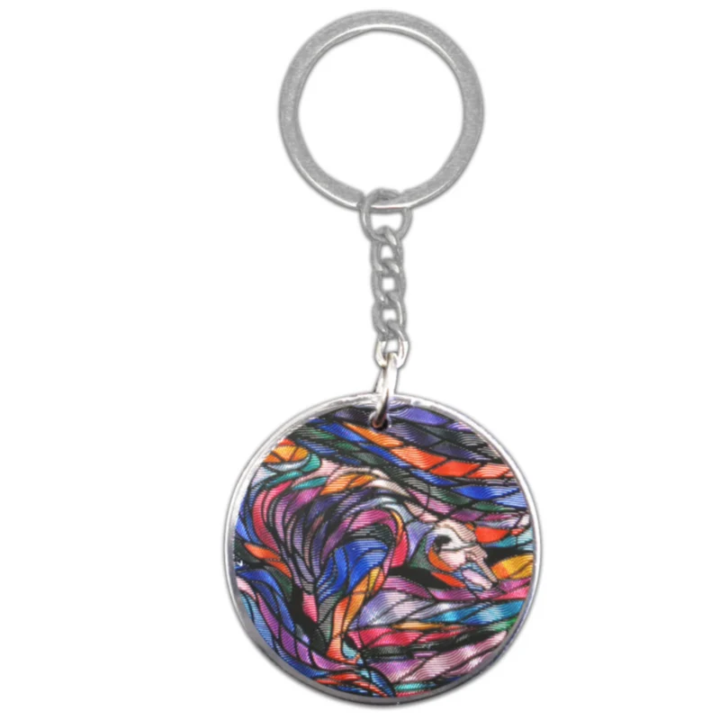 Salmon Hunter Key Chain