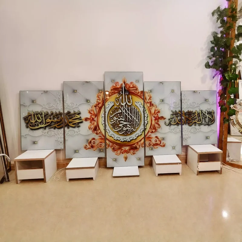 لوحة إسلامية – أسرار الجمال – زجاج فاخر