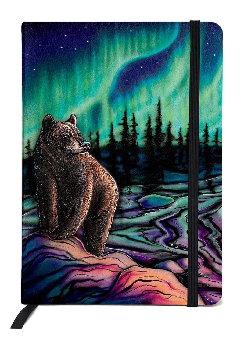 Sky Dance Northern Lights Journal - Metis Artist Amy Keller Rempp - Aurora / Northern Lights