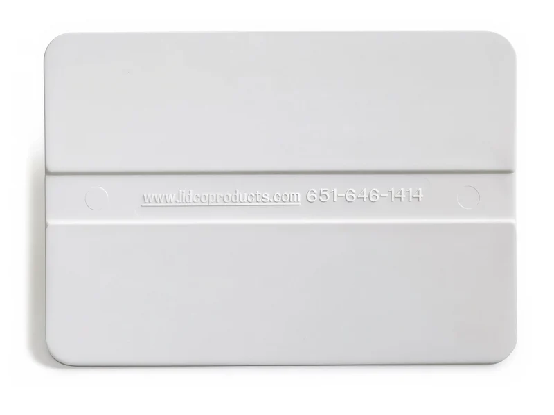 Lidco Econo-Line White Squeegee, 4″ Standard