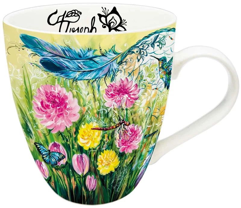"Dreamcatcher" Mug by Métis artist, Carla Joseph Artwork